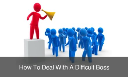 How To Deal With A Difficult Boss