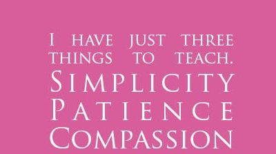 The Simplicity of Patience and Compassion